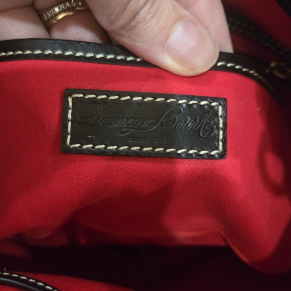 Dooney & Bourke Multicolor Plume Drawstring Bucket Bag - Picture 10 of 11